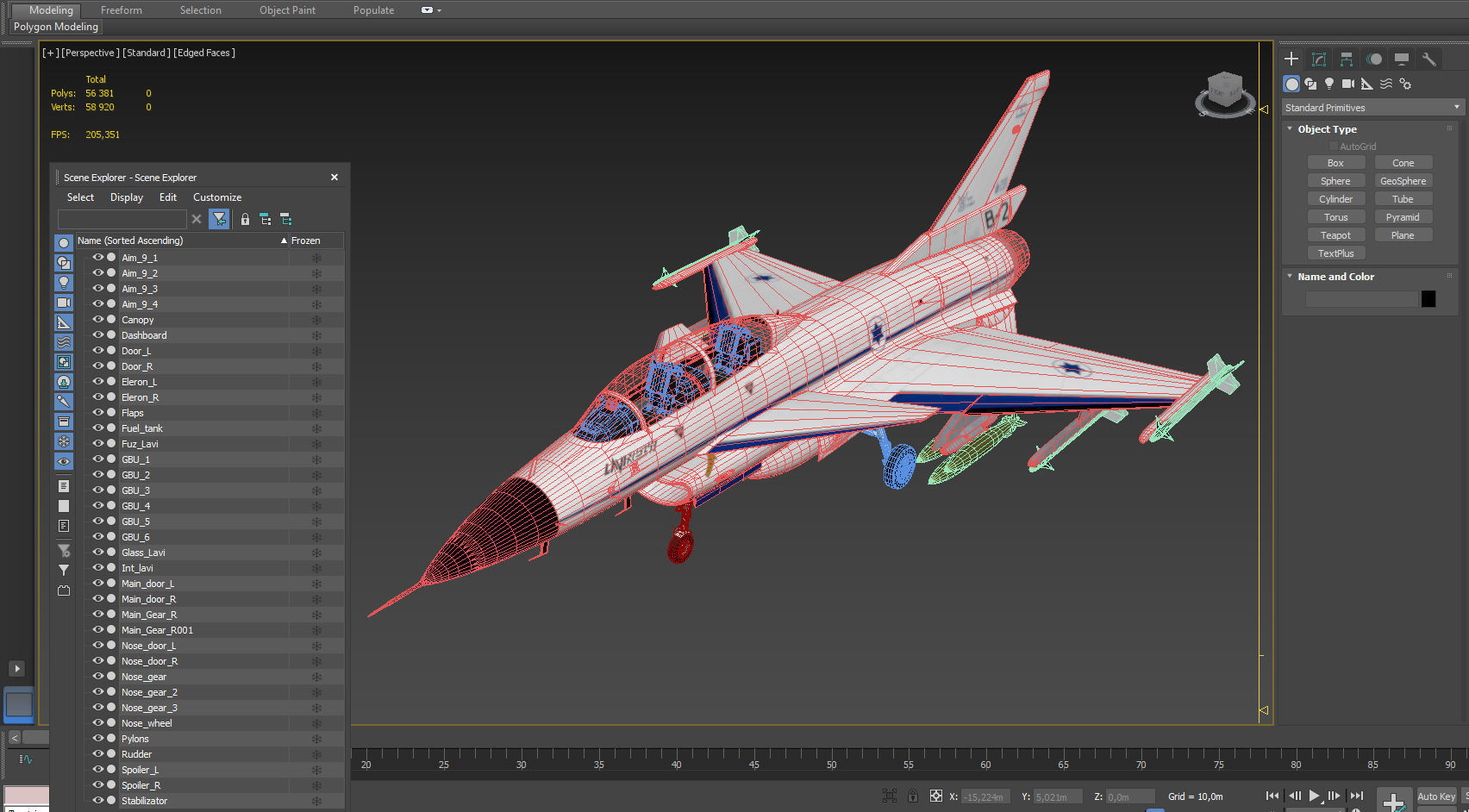 IAI Lavi fighter 3D model_27