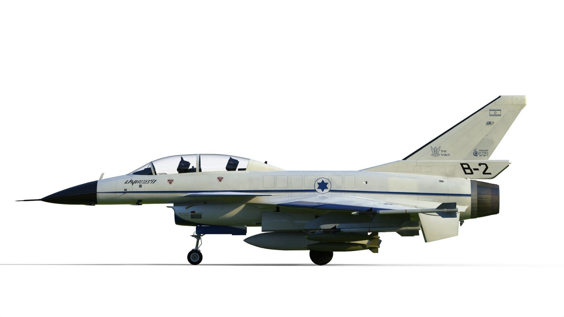 IAI Lavi fighter 3D model_20