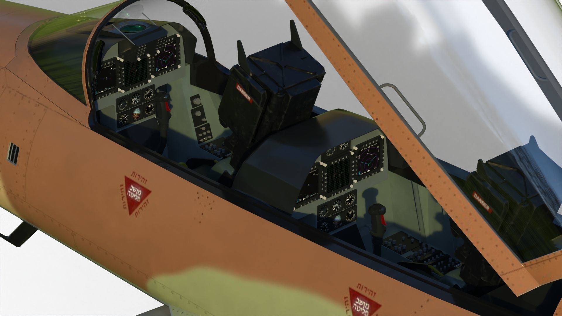 IAI Lavi fighter 3D model_17