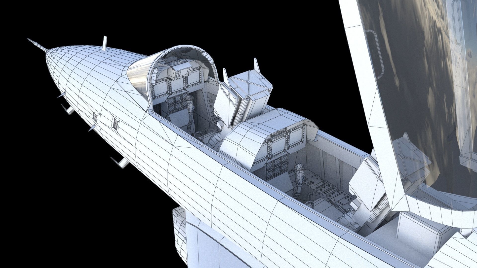 IAI Lavi fighter 3D model_32