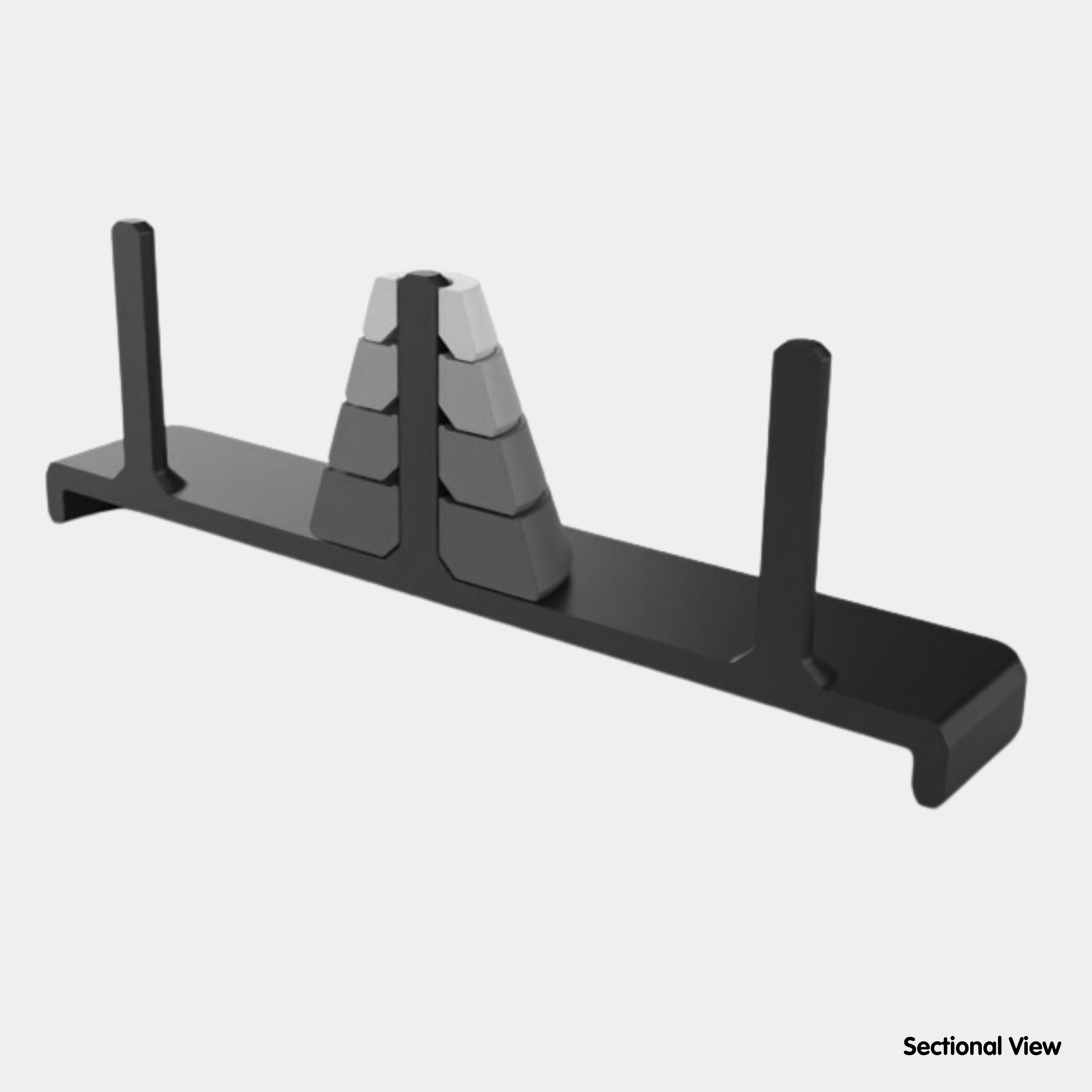 Tower of Hanoi Puzzle Brain Teaser STL files for 3D Print 3D print model_4