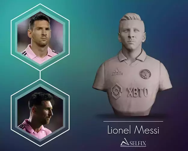 Lionel Messi 3D print model