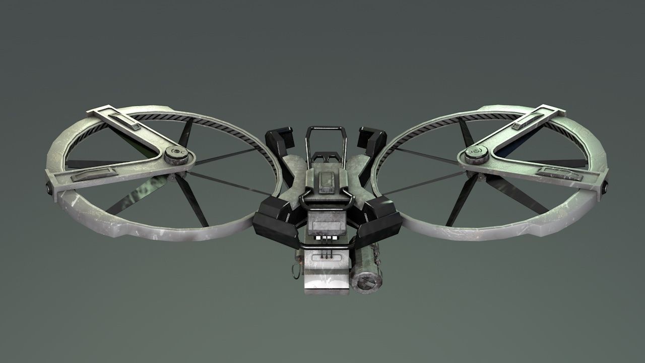 drone Free 3D model_7