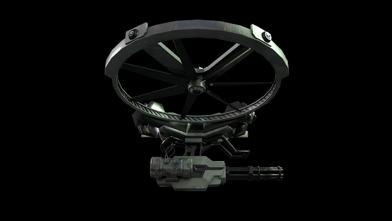 drone Free 3D model_9