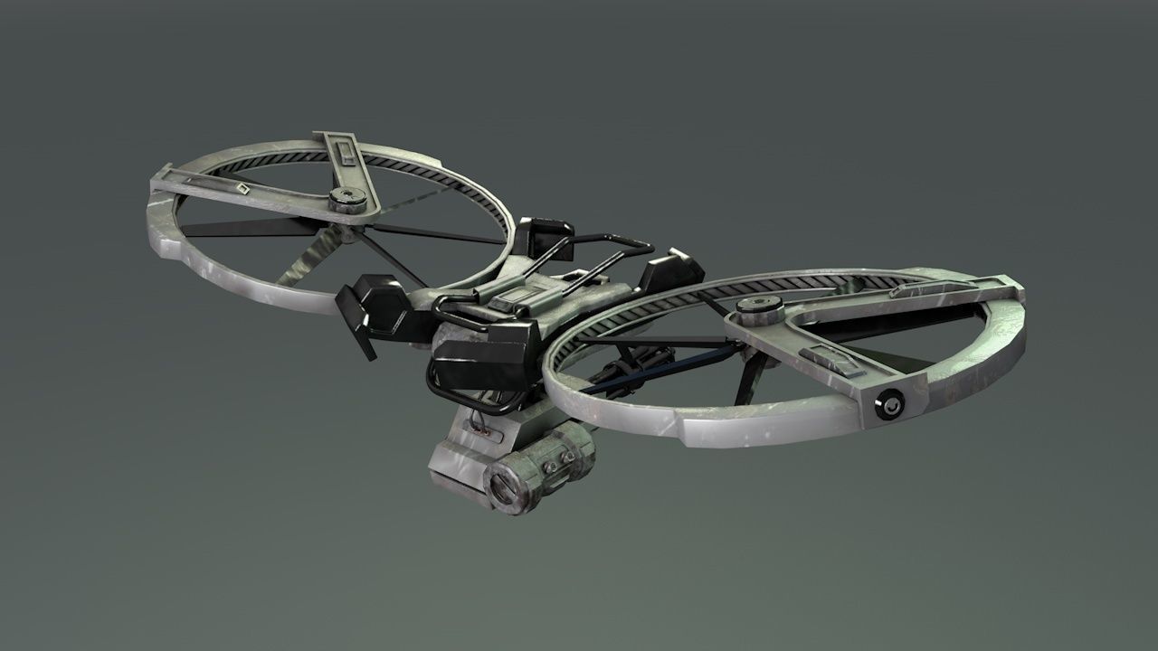 drone Free 3D model_6