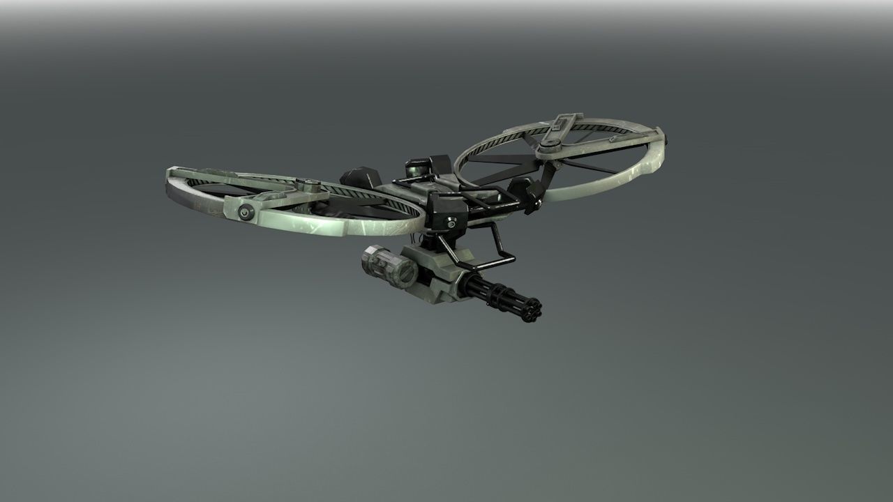 drone Free 3D model_5