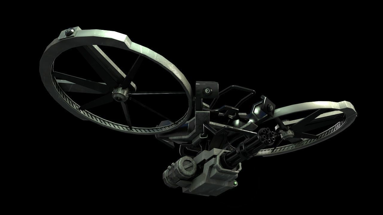 drone Free 3D model_11