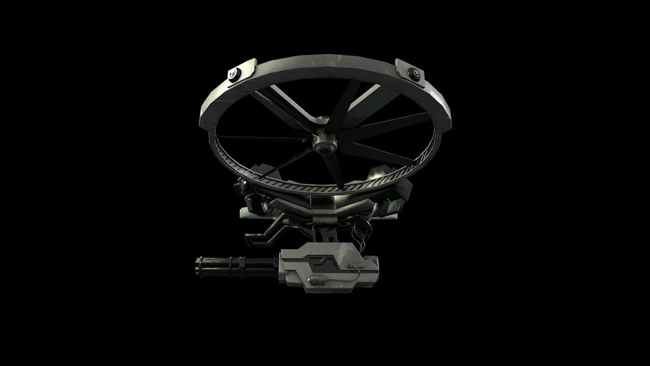 drone Free 3D model_8
