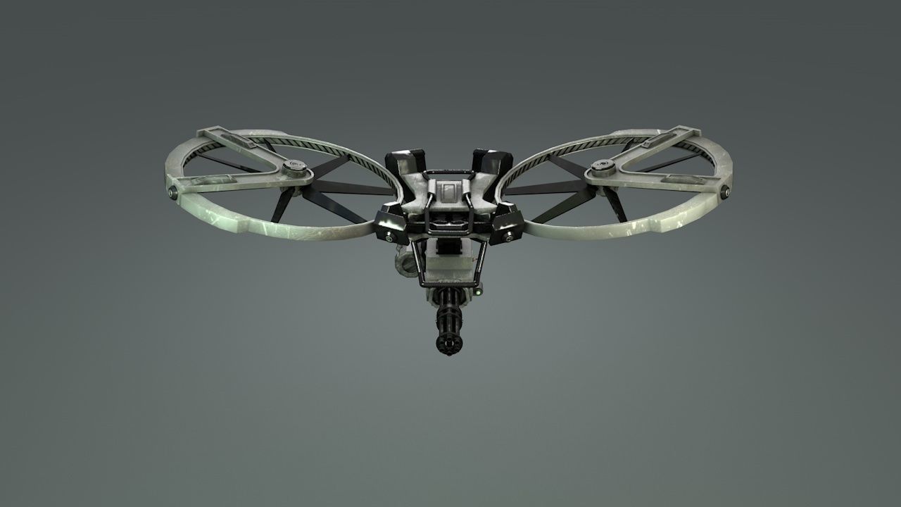 drone Free 3D model_4