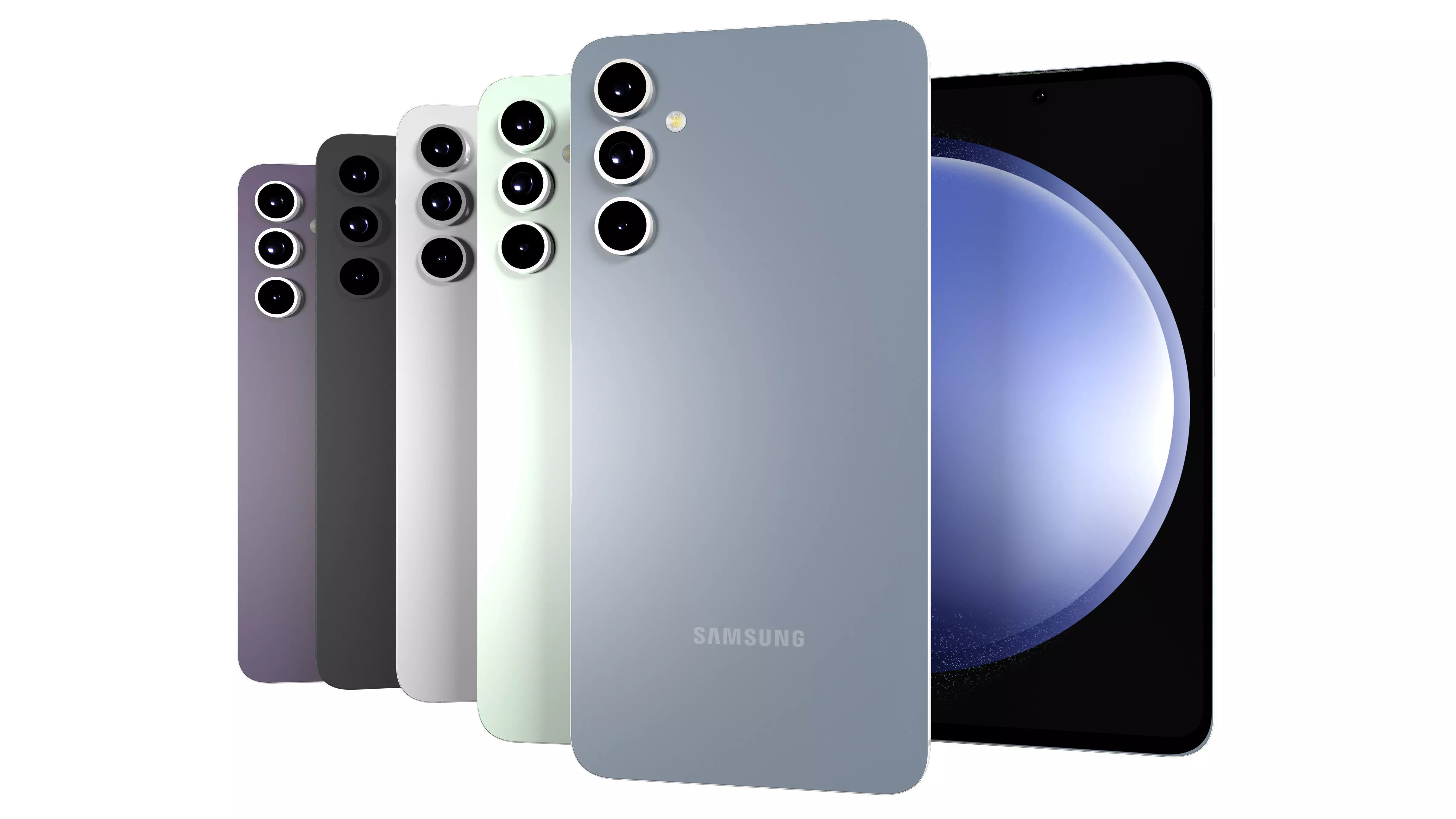 Samsung Galaxy S23 FE Low-poly 3D model_0