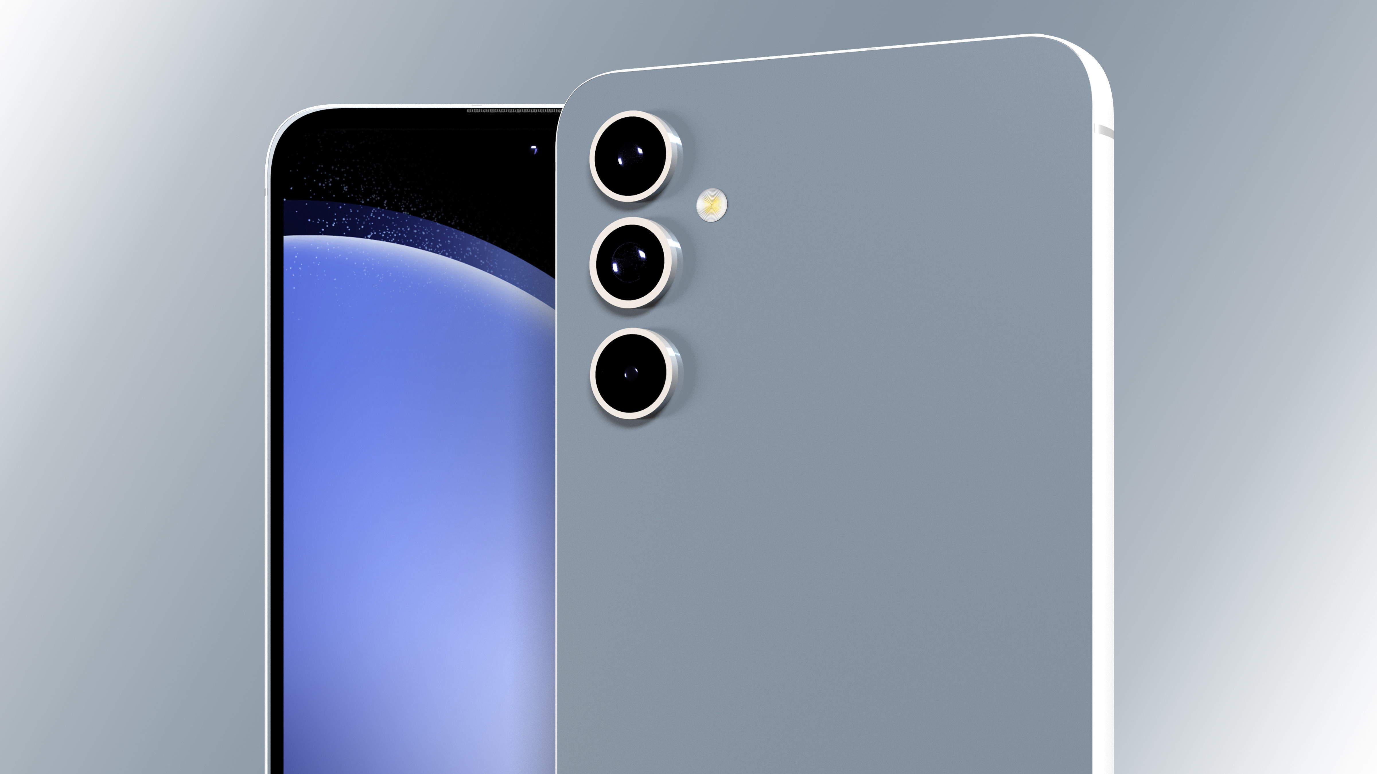 Samsung Galaxy S23 FE Low-poly 3D model_3