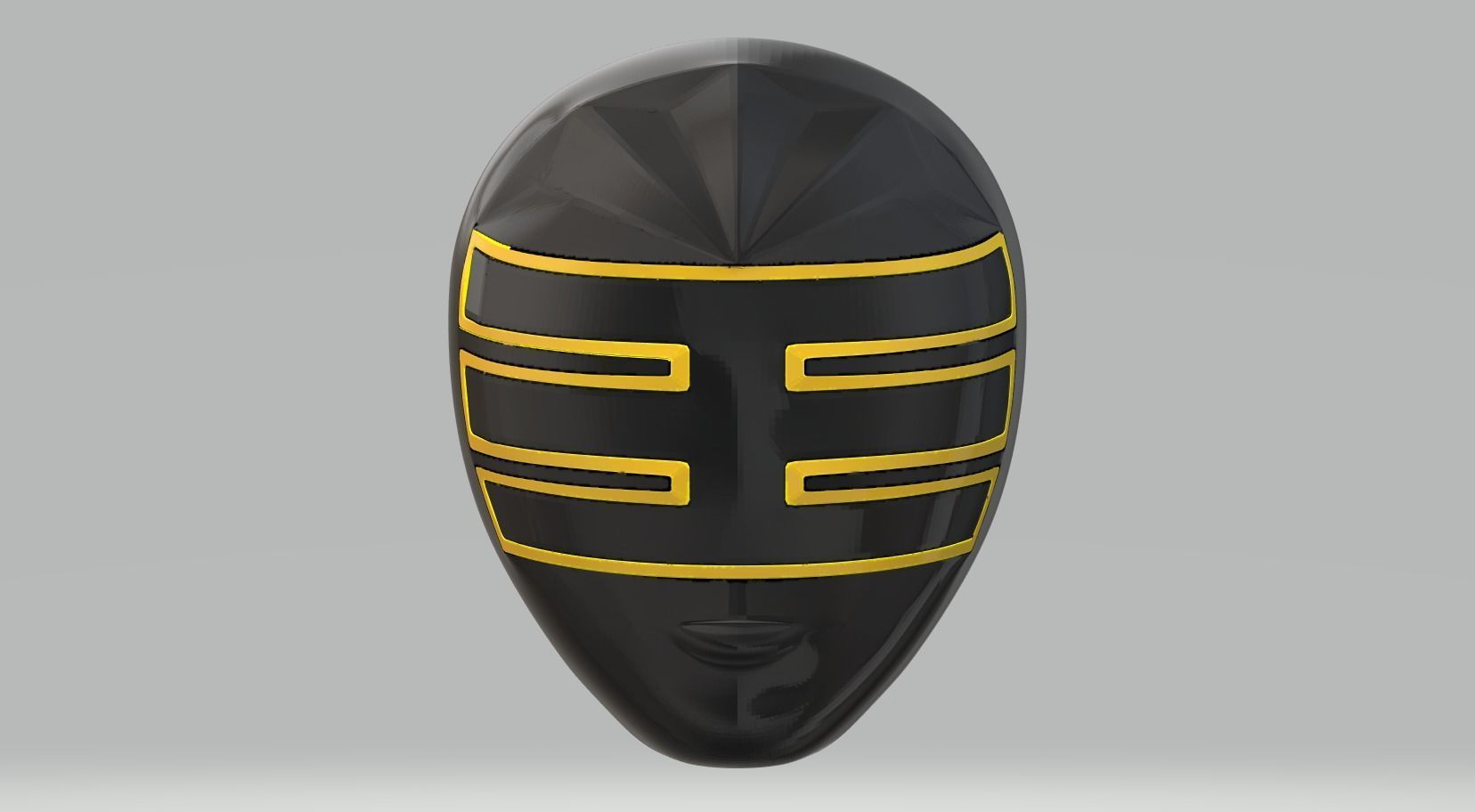 Power Rangers ZEO Rangers helmets bundle 3D print model_1
