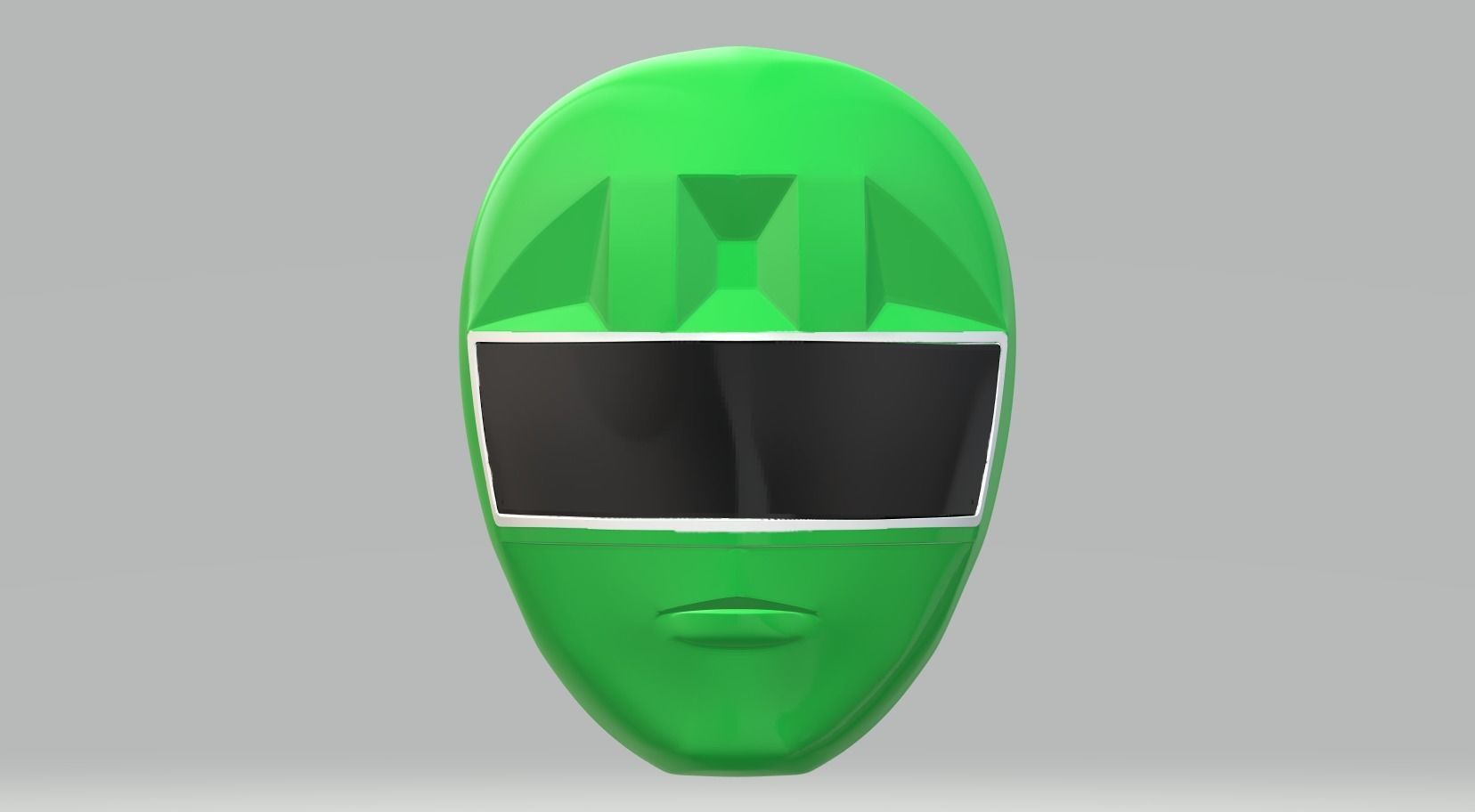 Power Rangers ZEO Rangers helmets bundle 3D print model_3