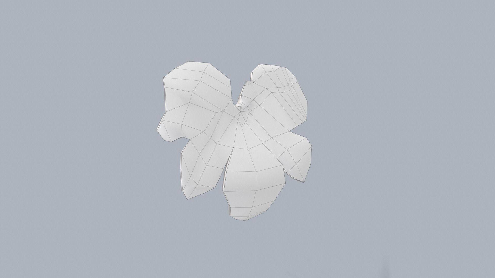 Stylized lowpoly pumpkins set Low-poly 3D model_29