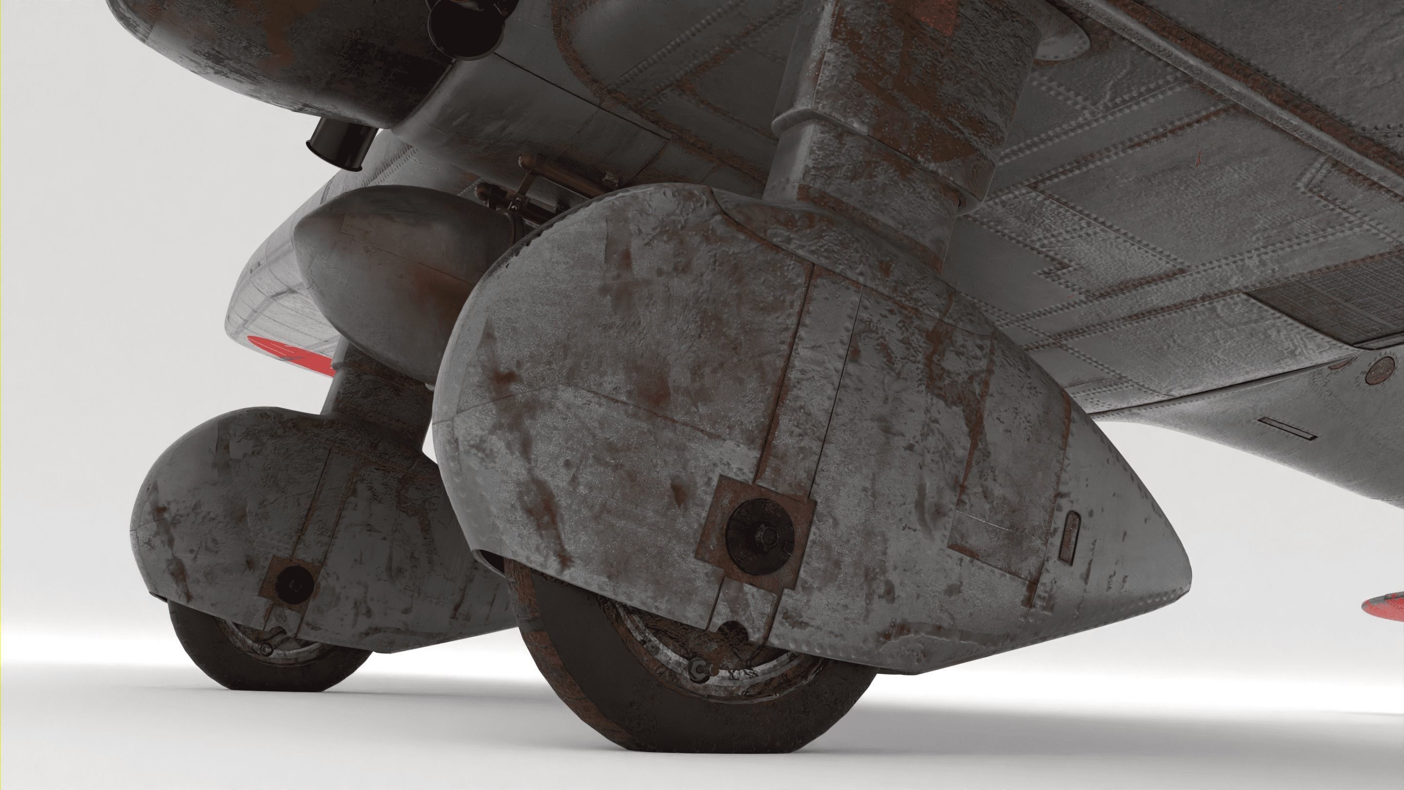  Mitsubishi A5M Fighter 3D model_4