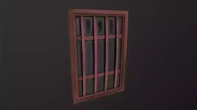 Metal window 3D Model