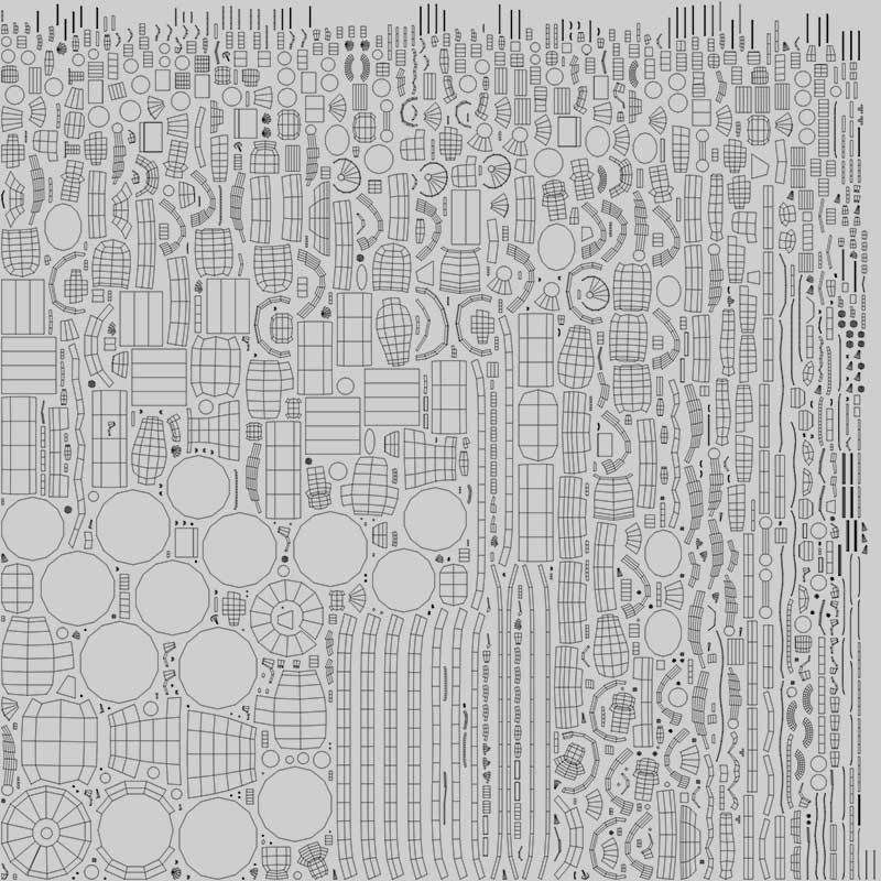 Cartoon Robot - Robotic - Robots set  3D model_28