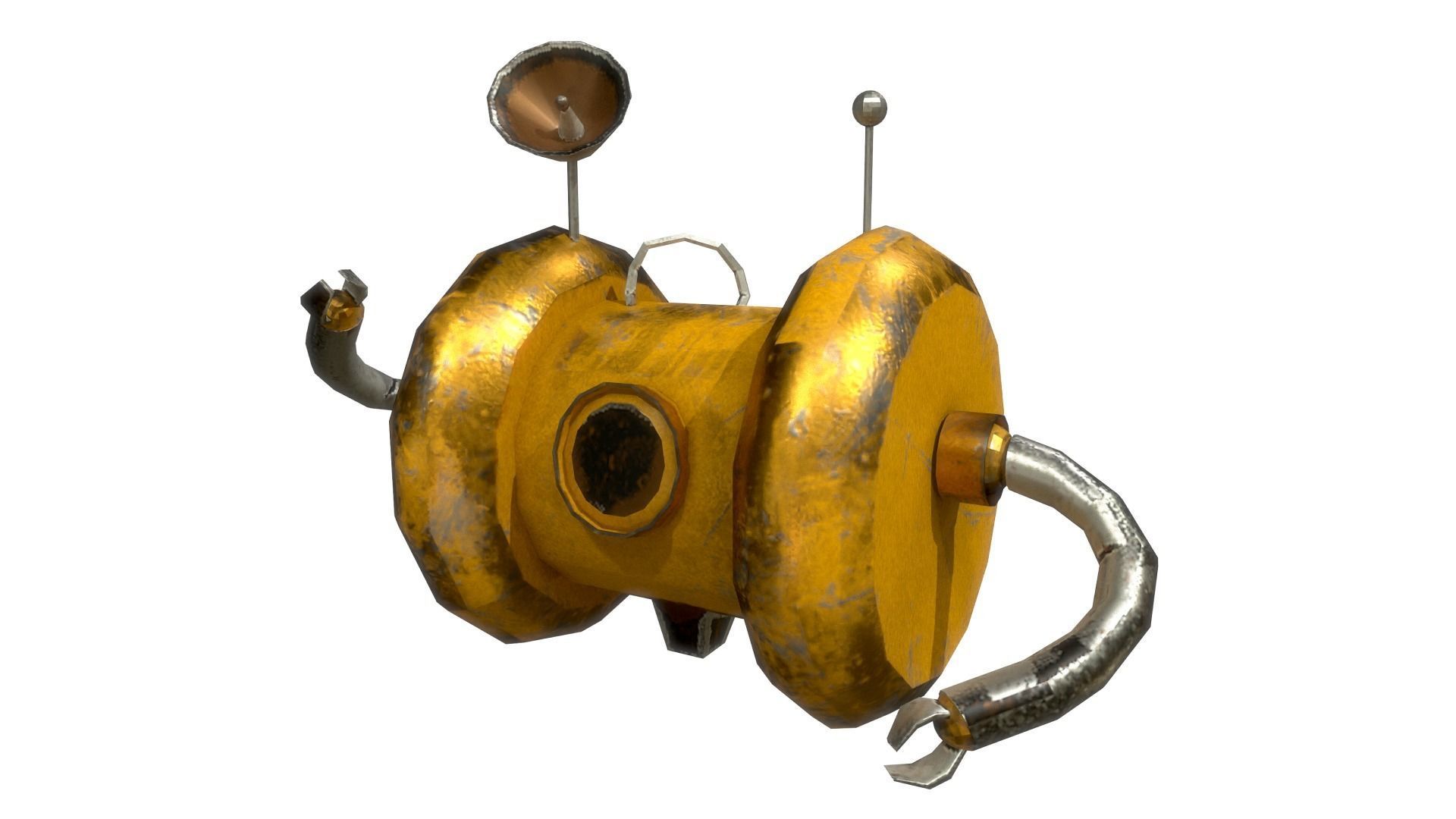 Cartoon Robot - Robotic - Robots set  3D model_5