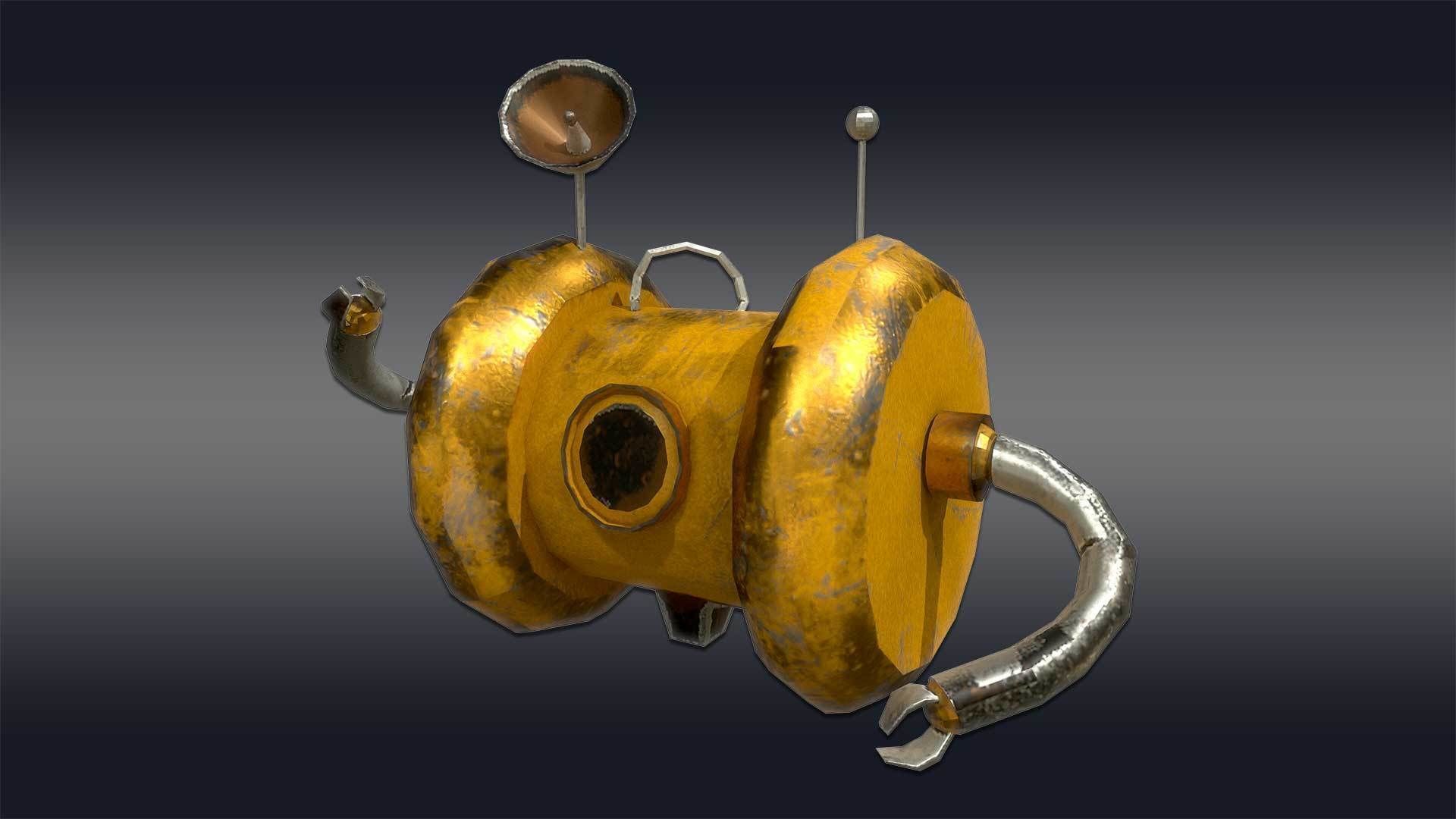 Cartoon Robot - Robotic - Robots set  3D model_4