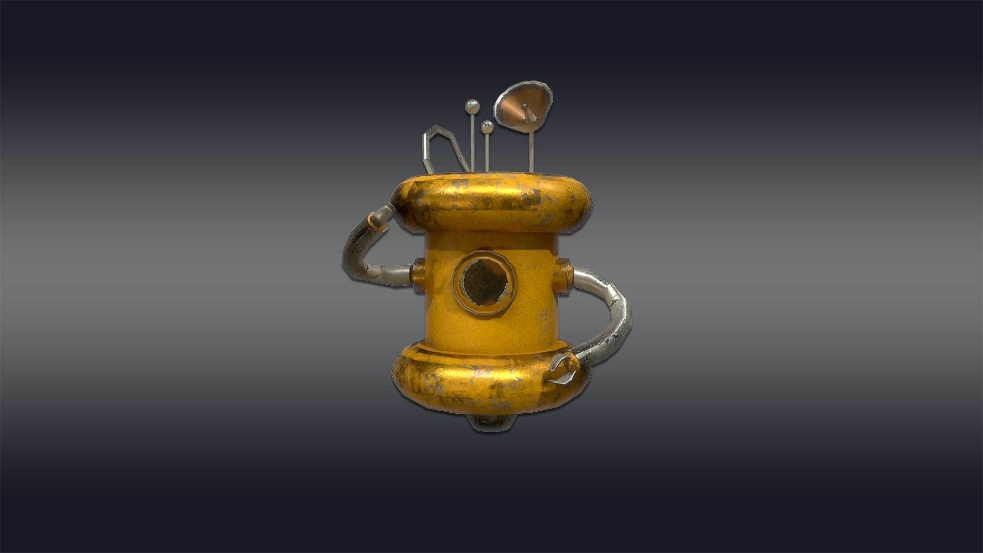 Cartoon Robot - Robotic - Robots set  3D model_10