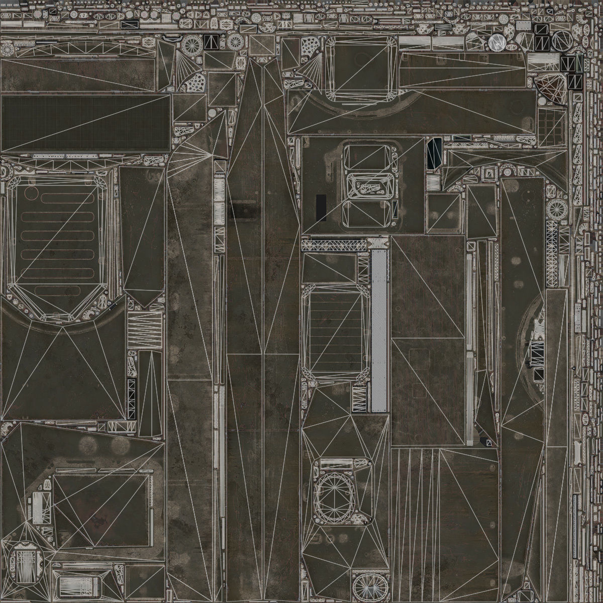 2S1 Gvozdyka Game Ready Low-poly 3D model_21