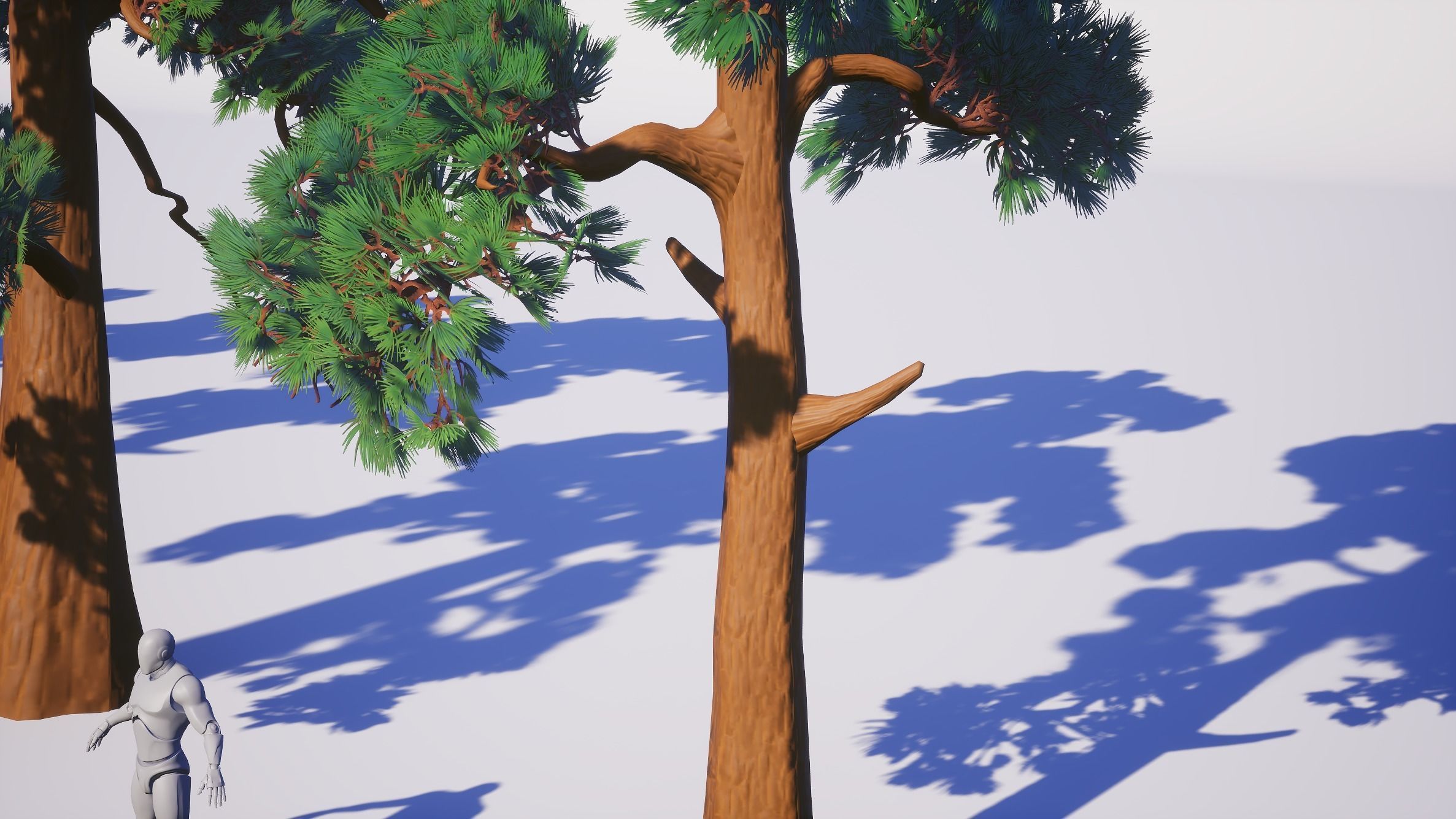 Simple Trees Pack Bundle Low-poly 3D model_20