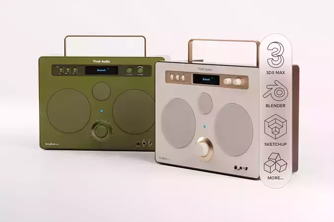 SongBook Max - Tivoli Audio 3D model