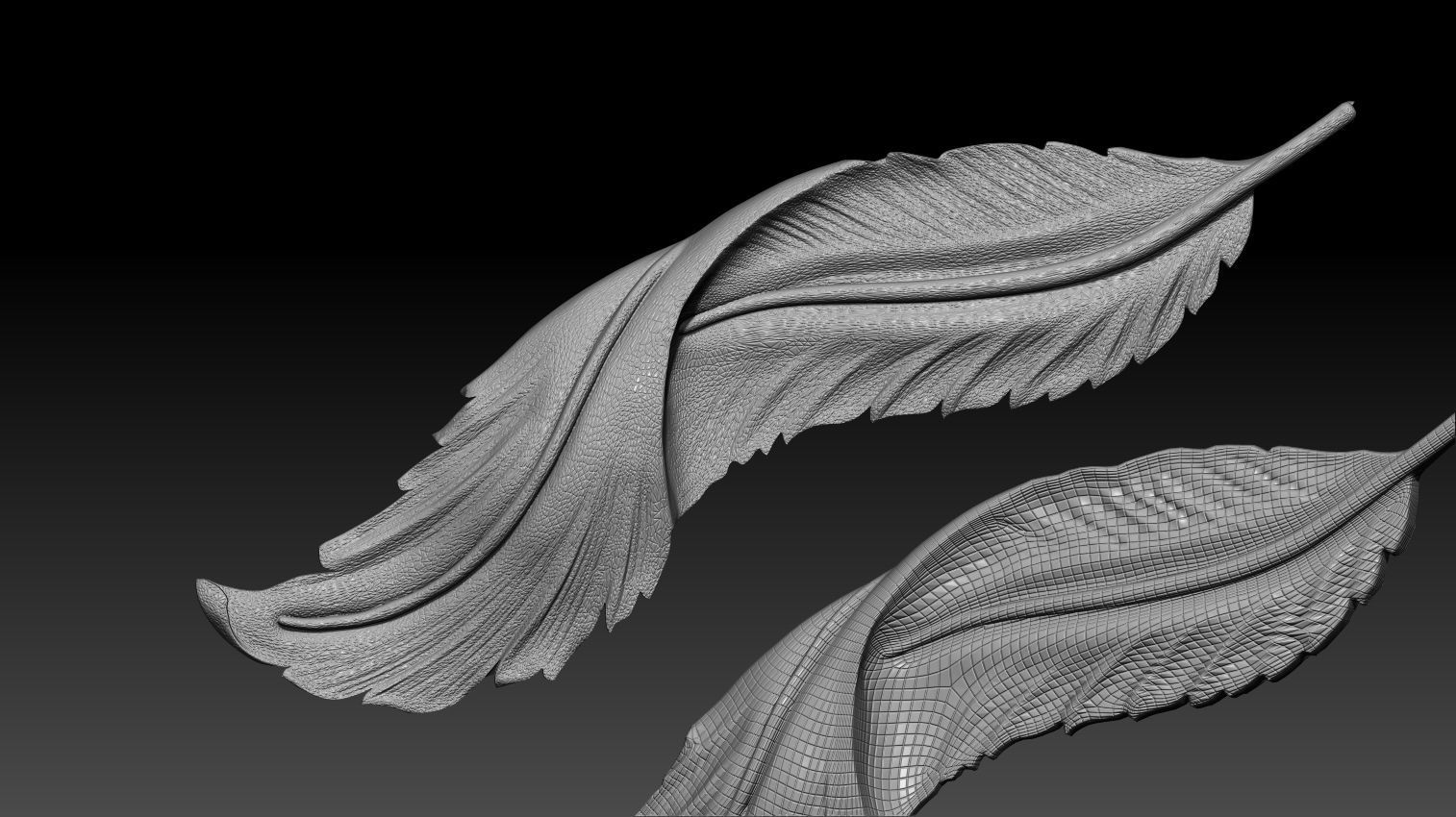 Carved decor 6 3D print model