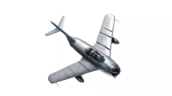 PBR PLAAF J-5 Fighter Mig-17 two-seat version