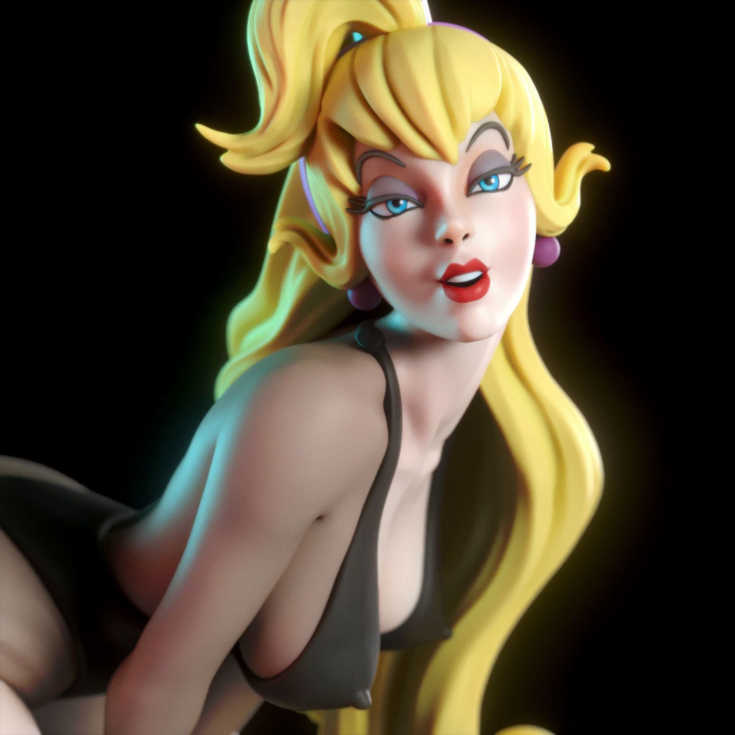 Princess Daphne 3D print model_5