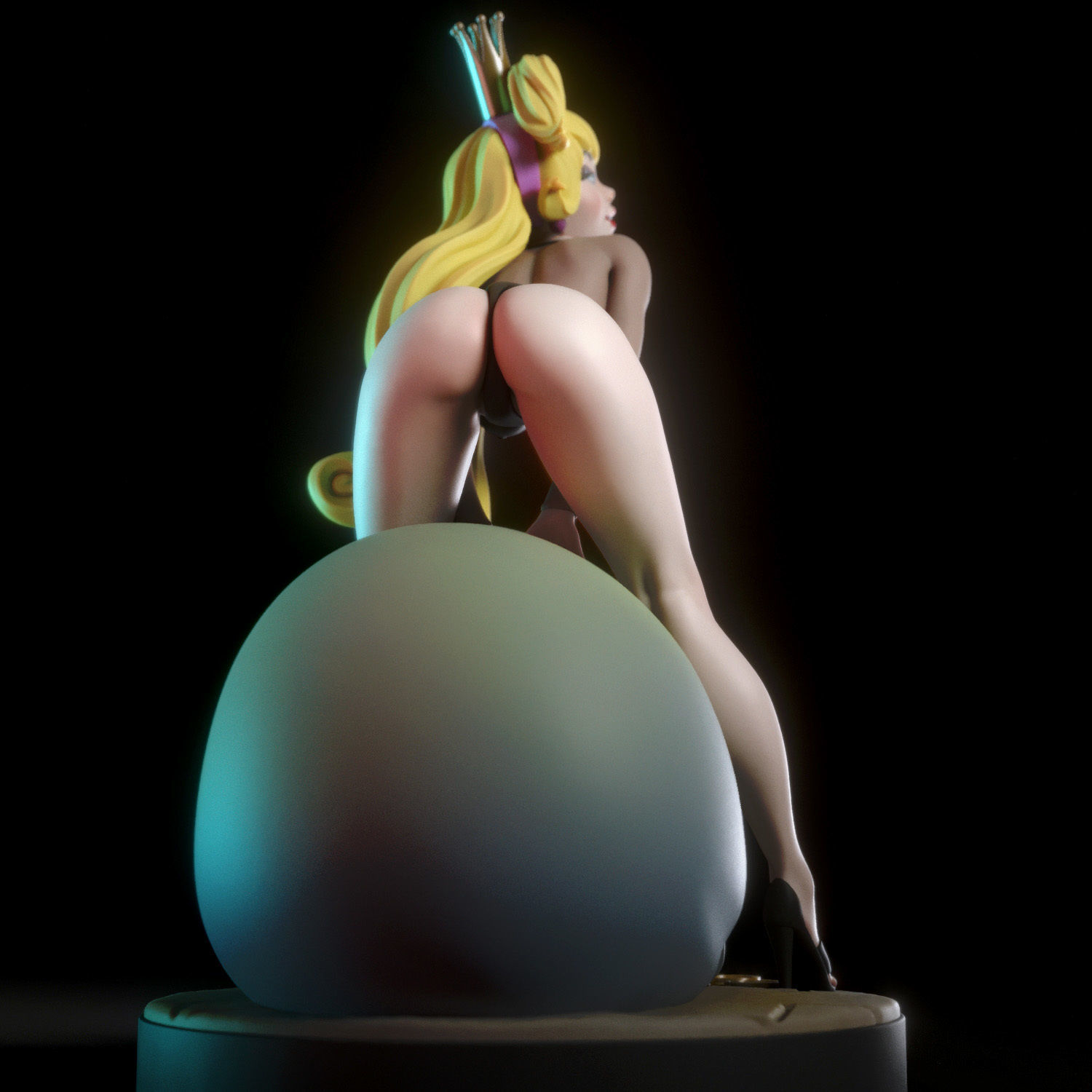 Princess Daphne 3D print model_15