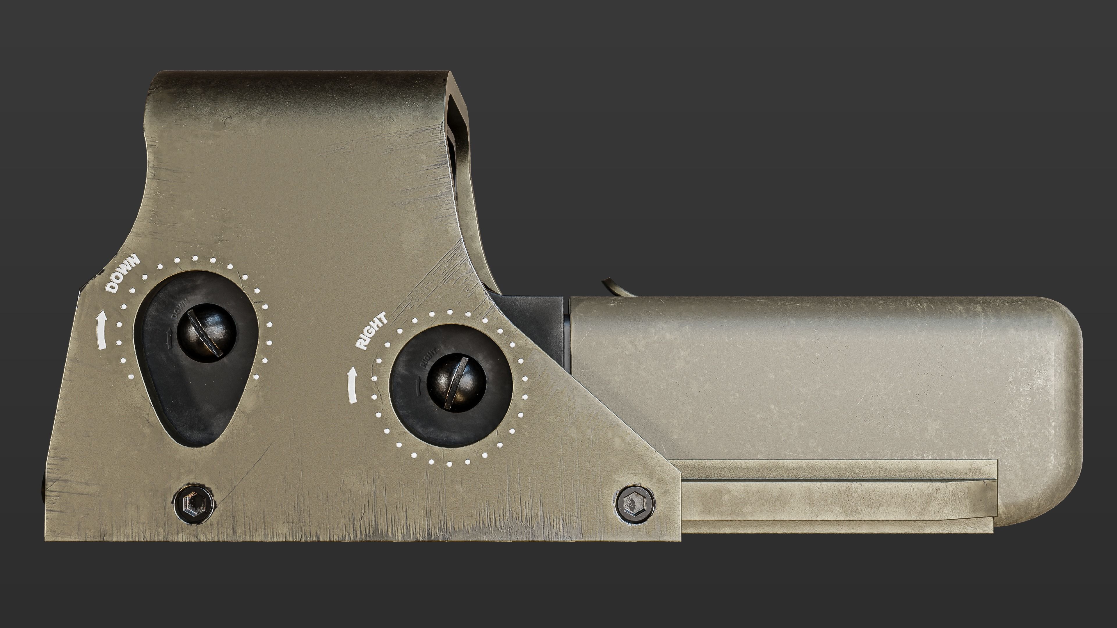 EoTech 552 Low-poly 3D model_8