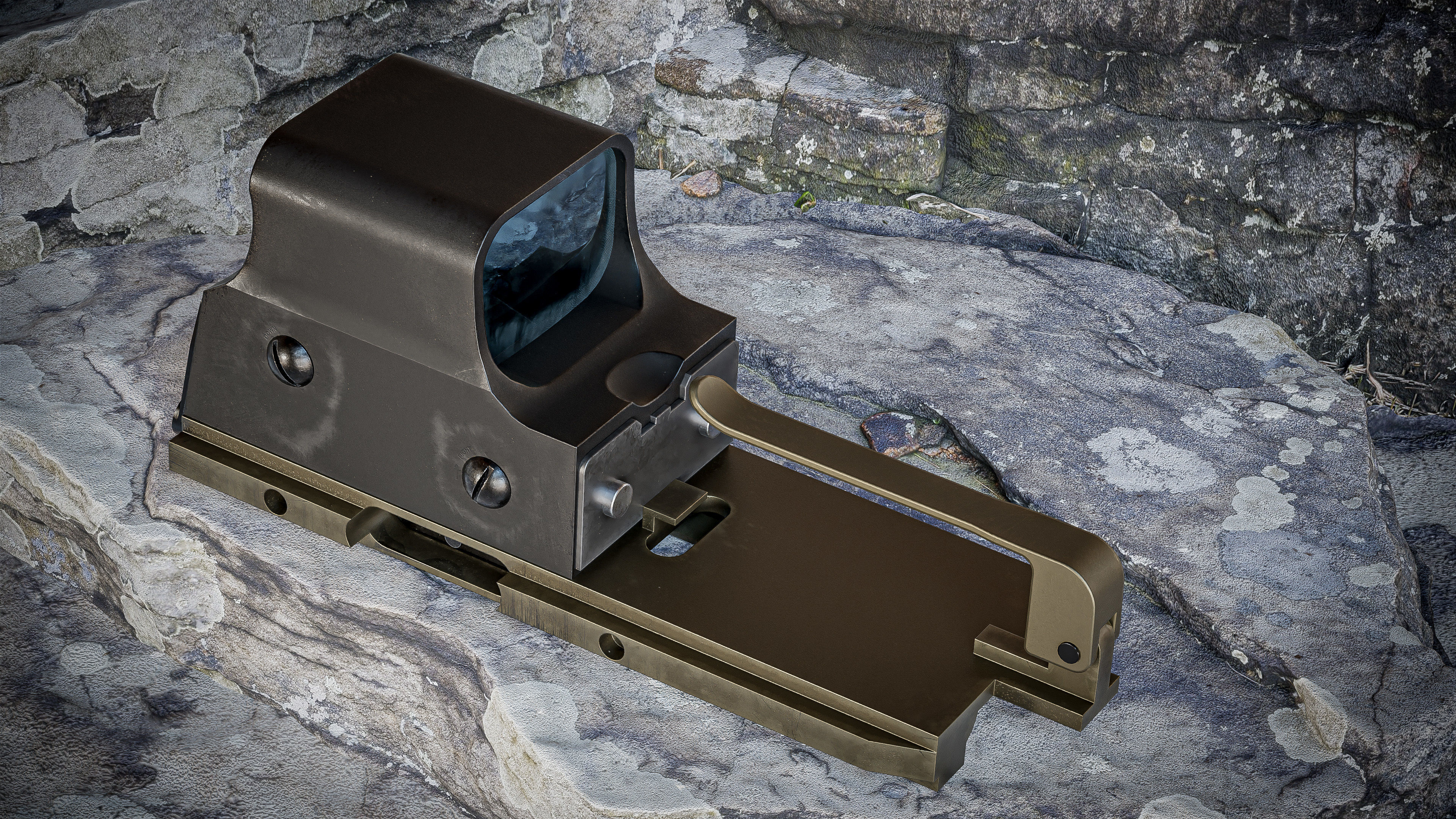 EoTech 552 Low-poly 3D model_3