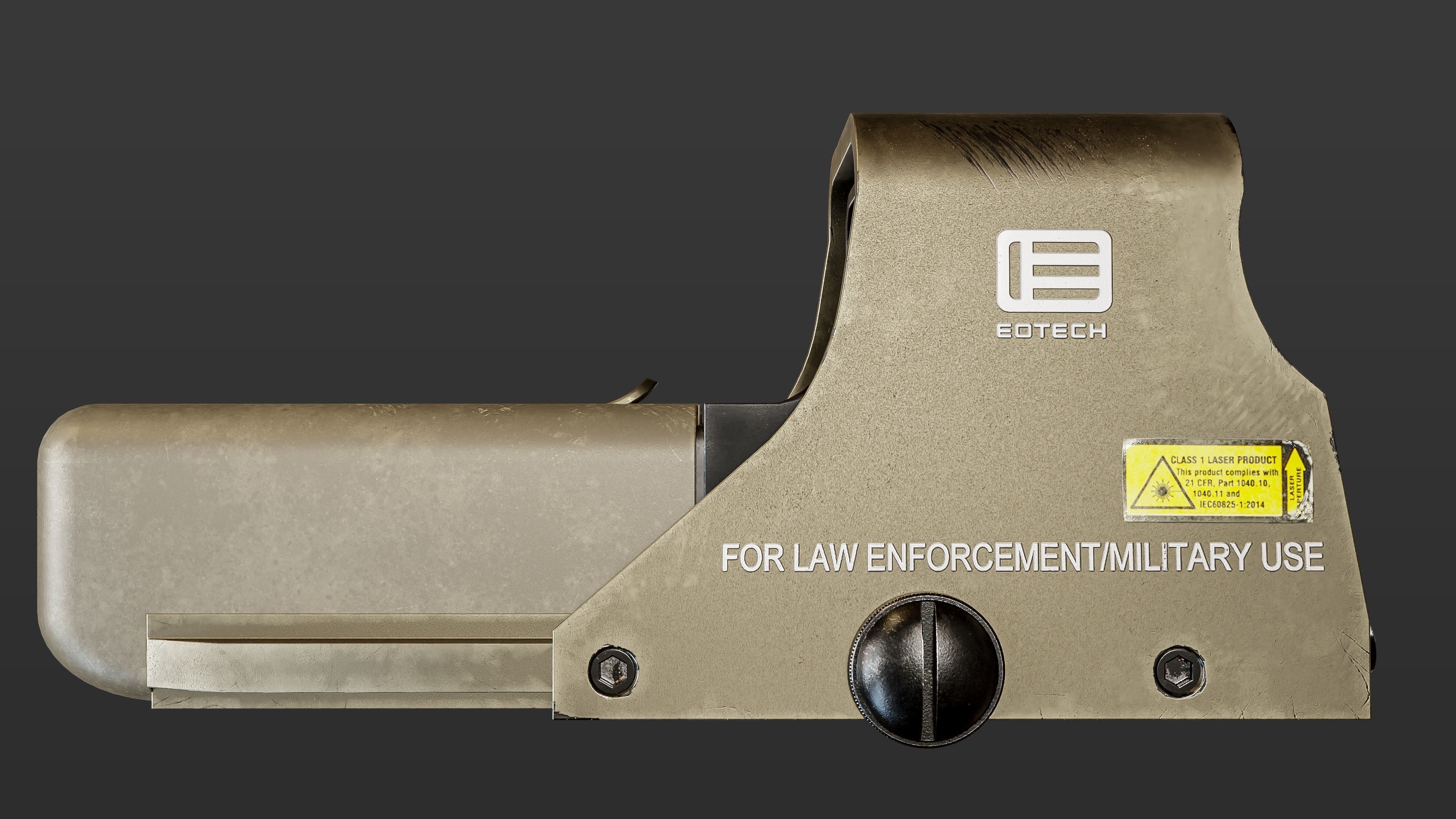 EoTech 552 Low-poly 3D model_5