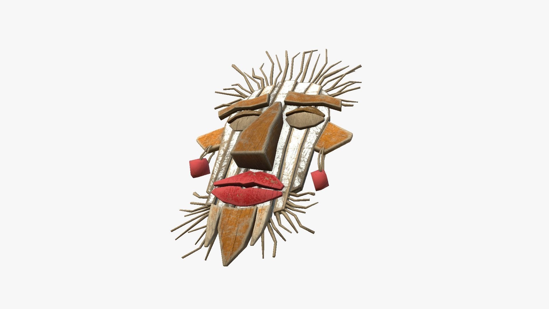 10 Tribal Masks A Collection - Headband Character Design _74