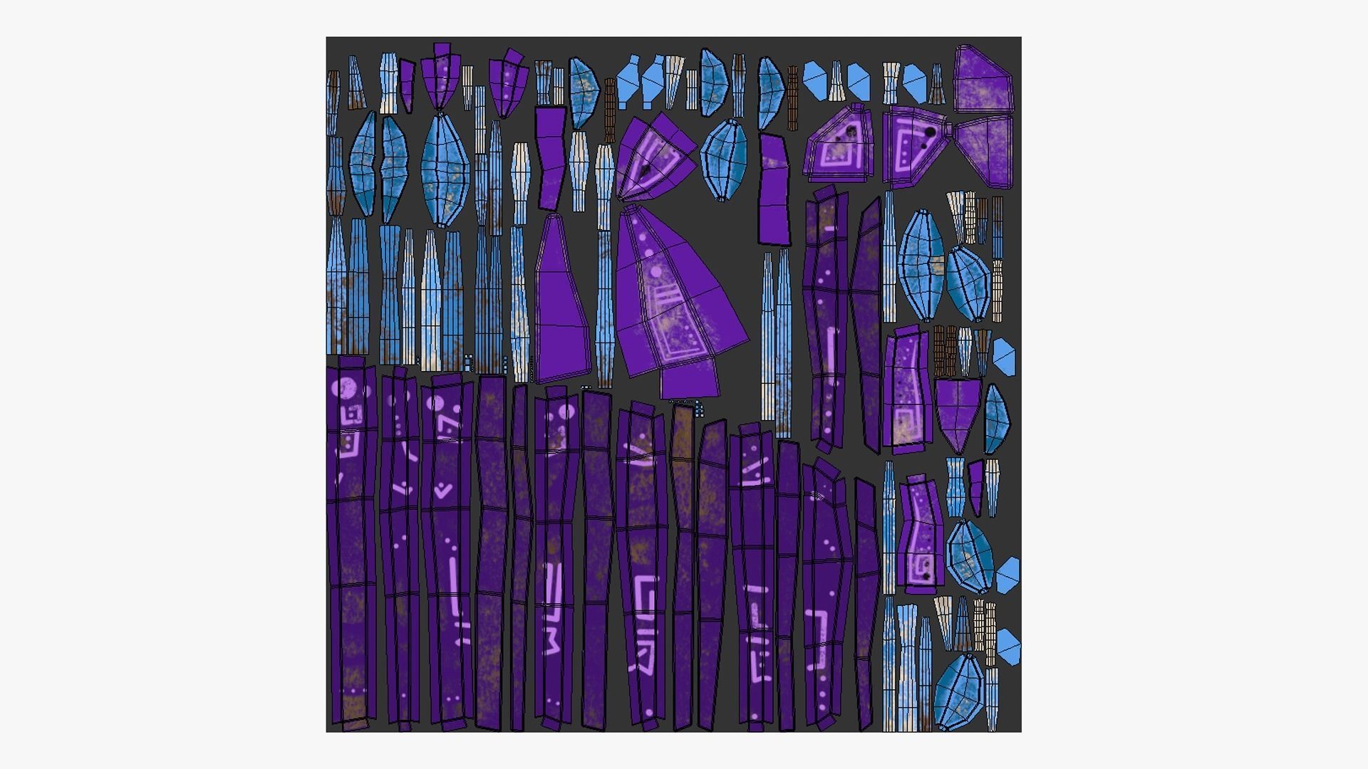 10 Tribal Masks A Collection - Headband Character Design _77