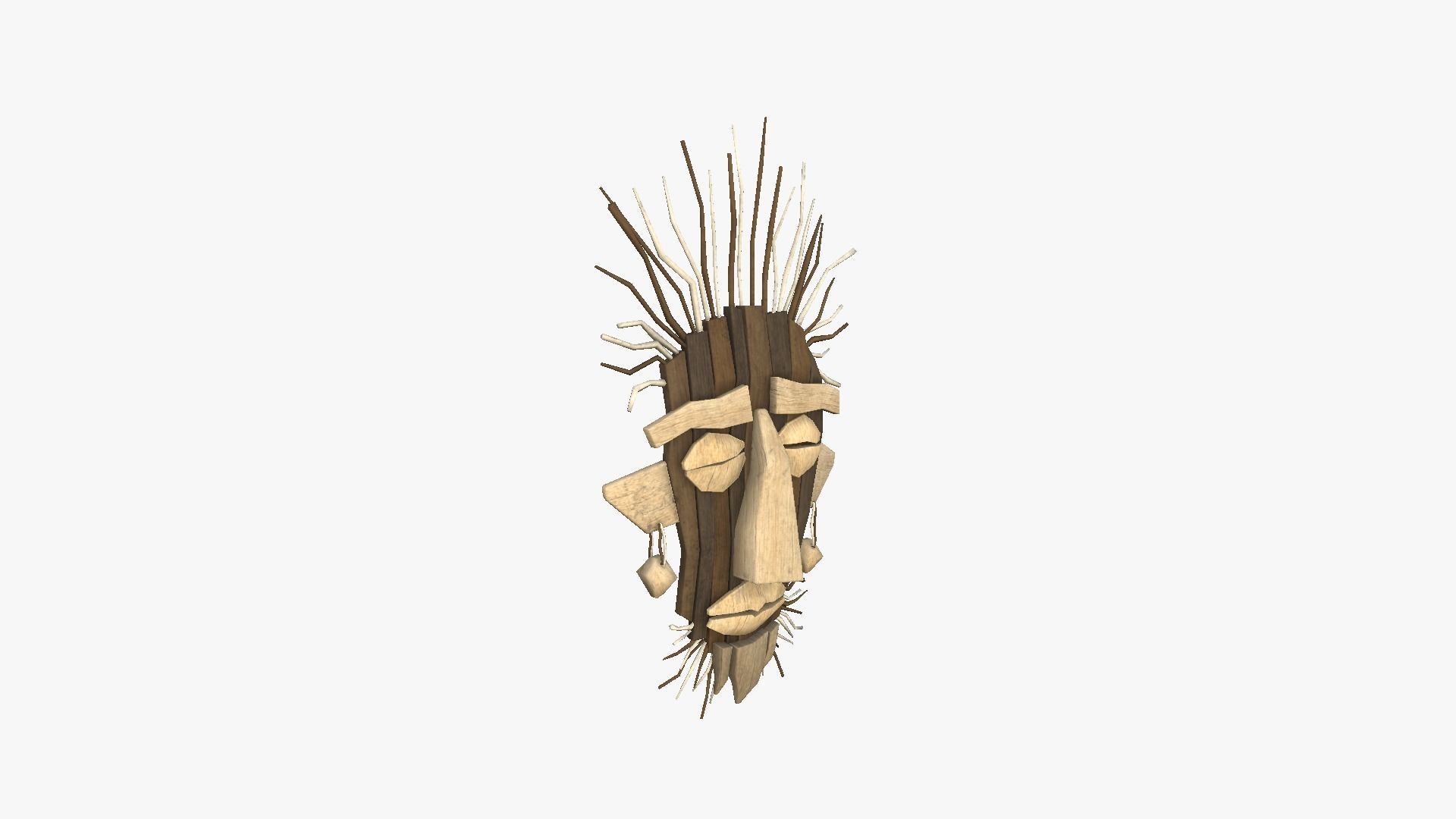 10 Tribal Masks A Collection - Headband Character Design _23