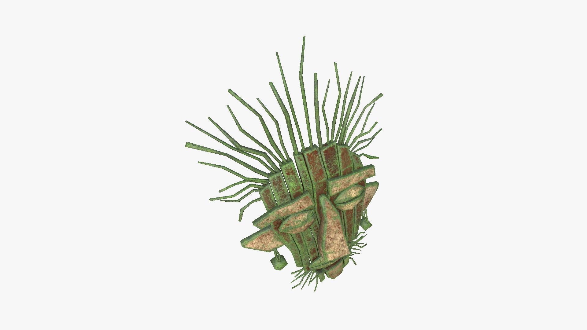 10 Tribal Masks A Collection - Headband Character Design _42