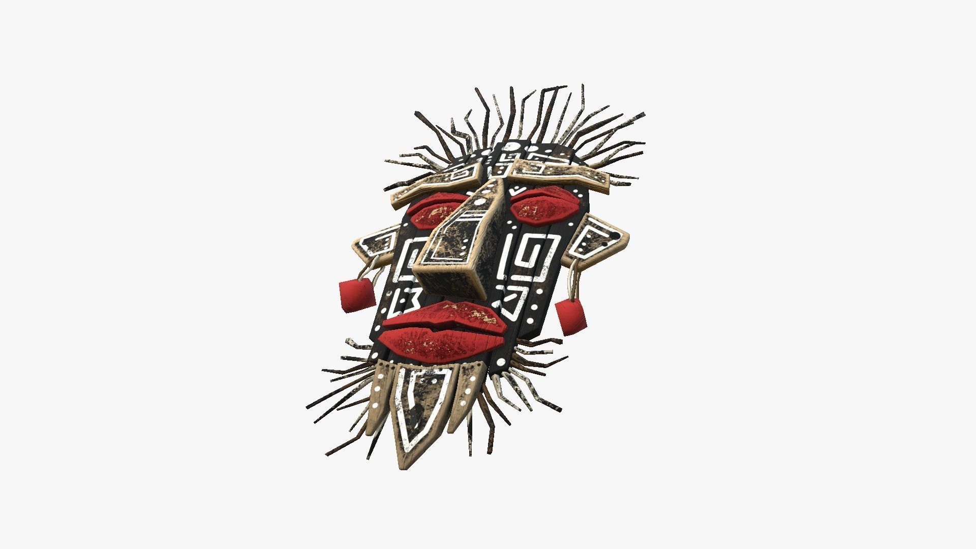 10 Tribal Masks A Collection - Headband Character Design _49