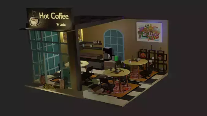 Sri Lanka coffee shop 