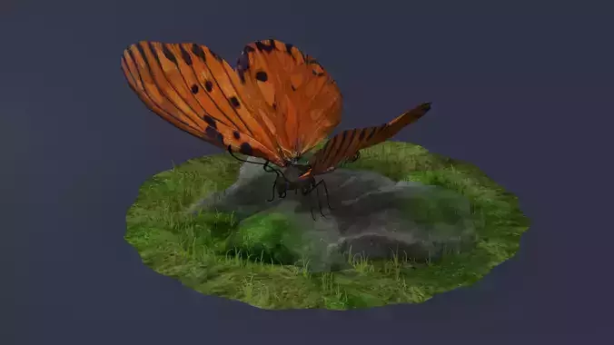 Danaus Plexippus Butterfly Milkweed Monarch 