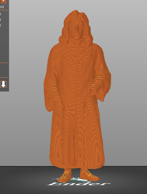 Isaac Newton 3D print model_17