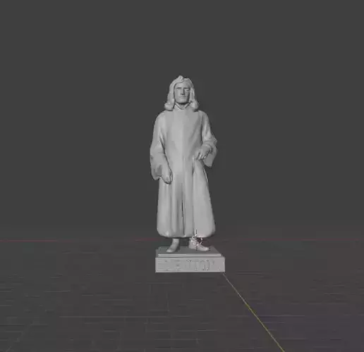 Isaac Newton 3D print model