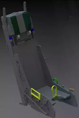Ejection Seat Martin MK16-US16T Northrop T-38 F-5 Talon  3D print model
