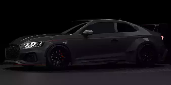 audi rs5 customized blender