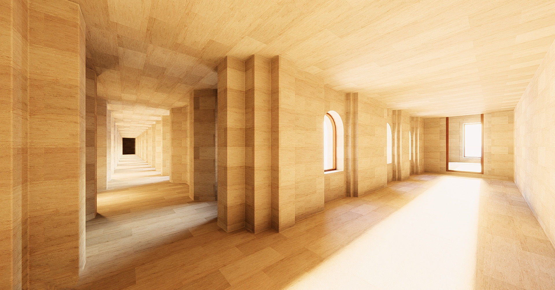 Anitkabir Detailed Low Poly Model and 2 Floor Plan dwg Low-poly 3D model_11