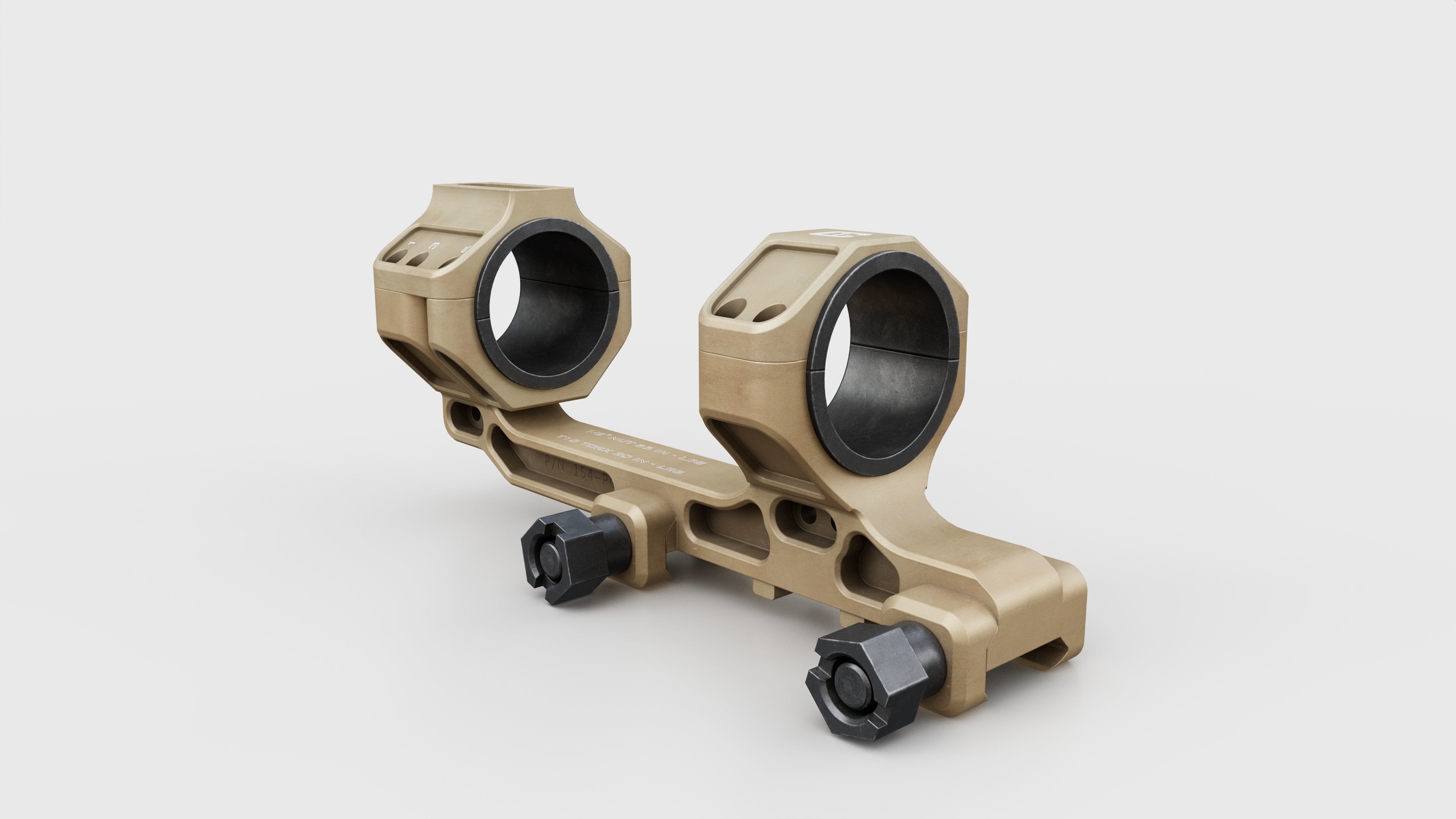 Badger Ordnance Condition One Modular 34mm and 30mm Scope Mount free VR ...