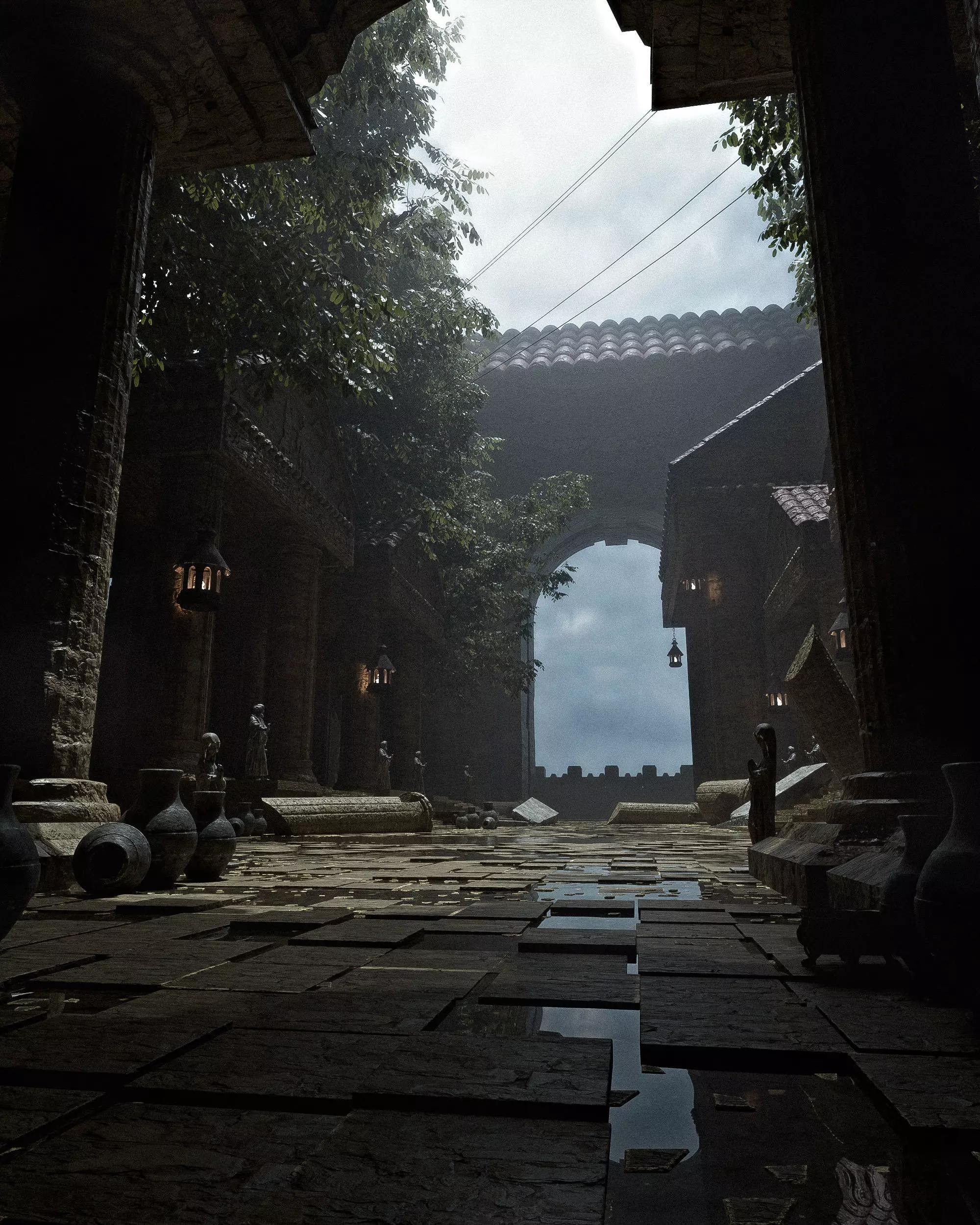 Ancient Asset Pack for Blender 3D model_0