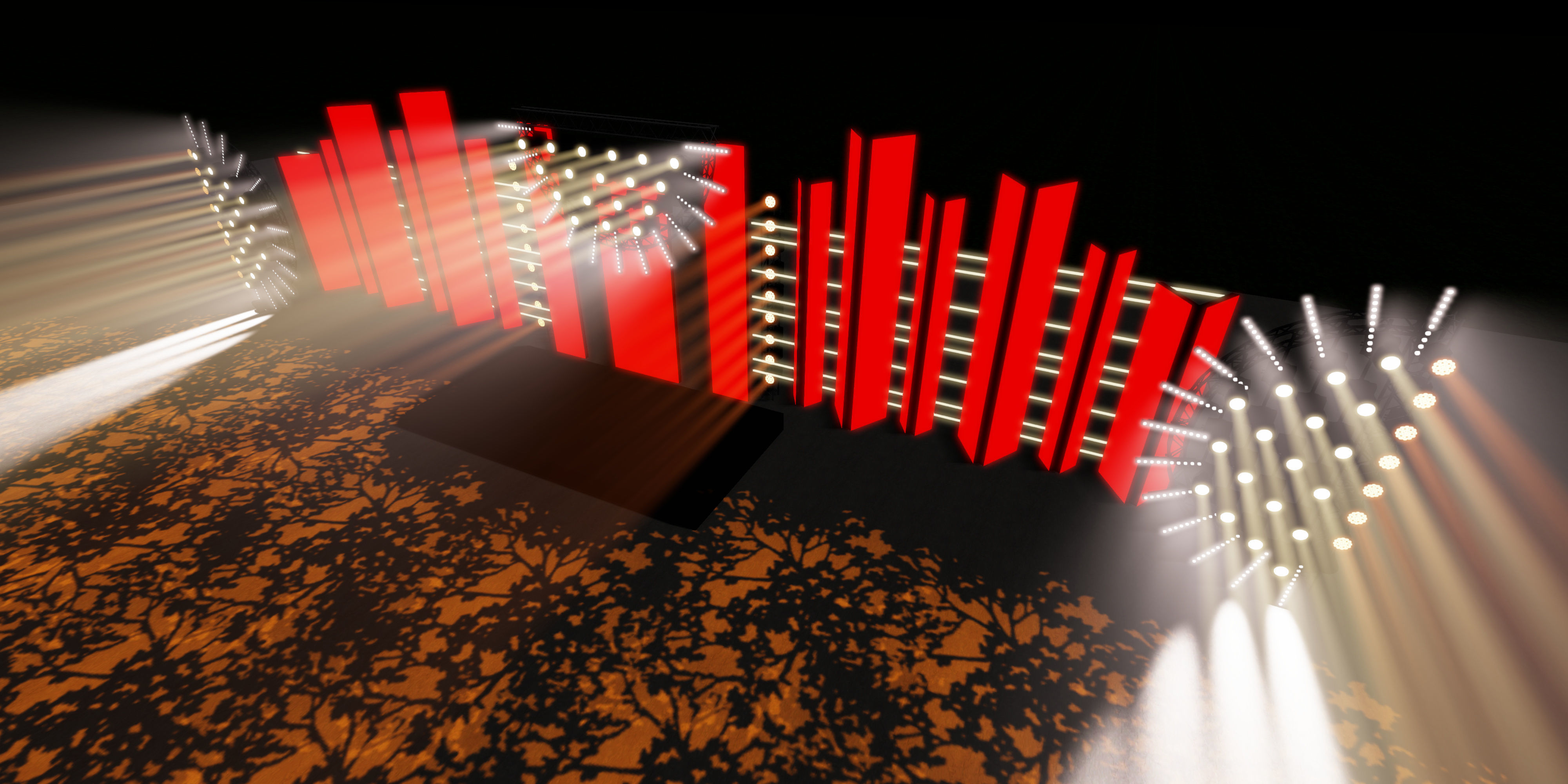 3D stage design  3D print model_2