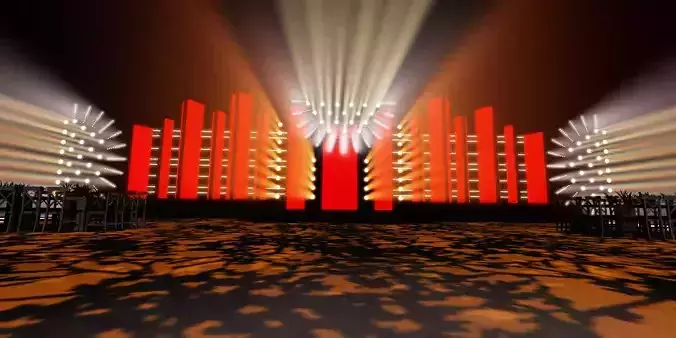 3D stage design  3D print model